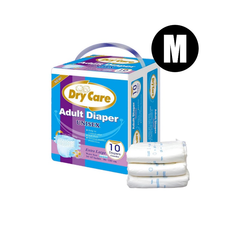 Dry Care UniSex 成人紙尿片(M Size) 批發