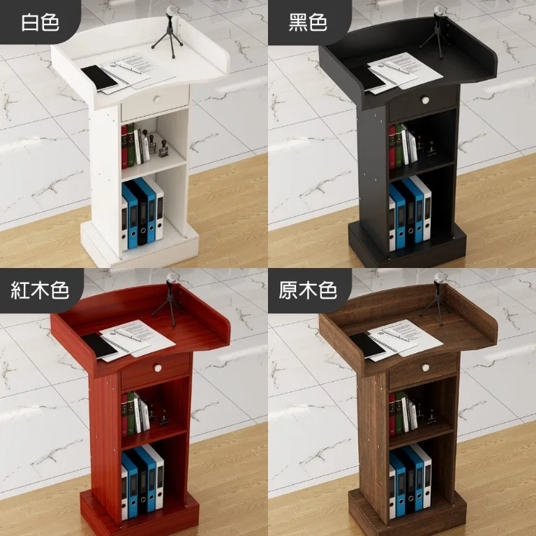 單人接待枱(抽屜款)