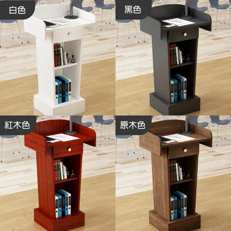 單人接待枱(抽屜瘦款)