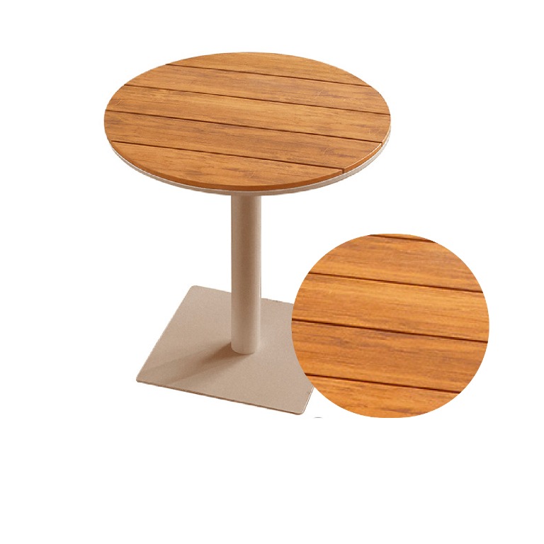 環保塑木桌子(仿真木)